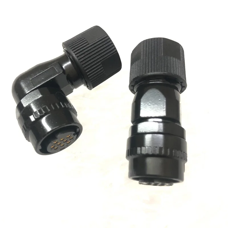 Conector de Fanuc 10 Pino Jn2ds10sl2-r Encoder Tomada Lateral A06b6114-k200 s e A63l0001-0848 ca cb Jn2ds10sl2-r - Imagem 4