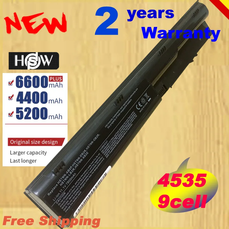 7800 мАч аккумулятор для ноутбука hp ProBook 4330s 4331s 4430s 4431s 4435s 4436s 4440s 4441s 4540s 4530s LC32BA122 PR06 QK646AA Fast sh