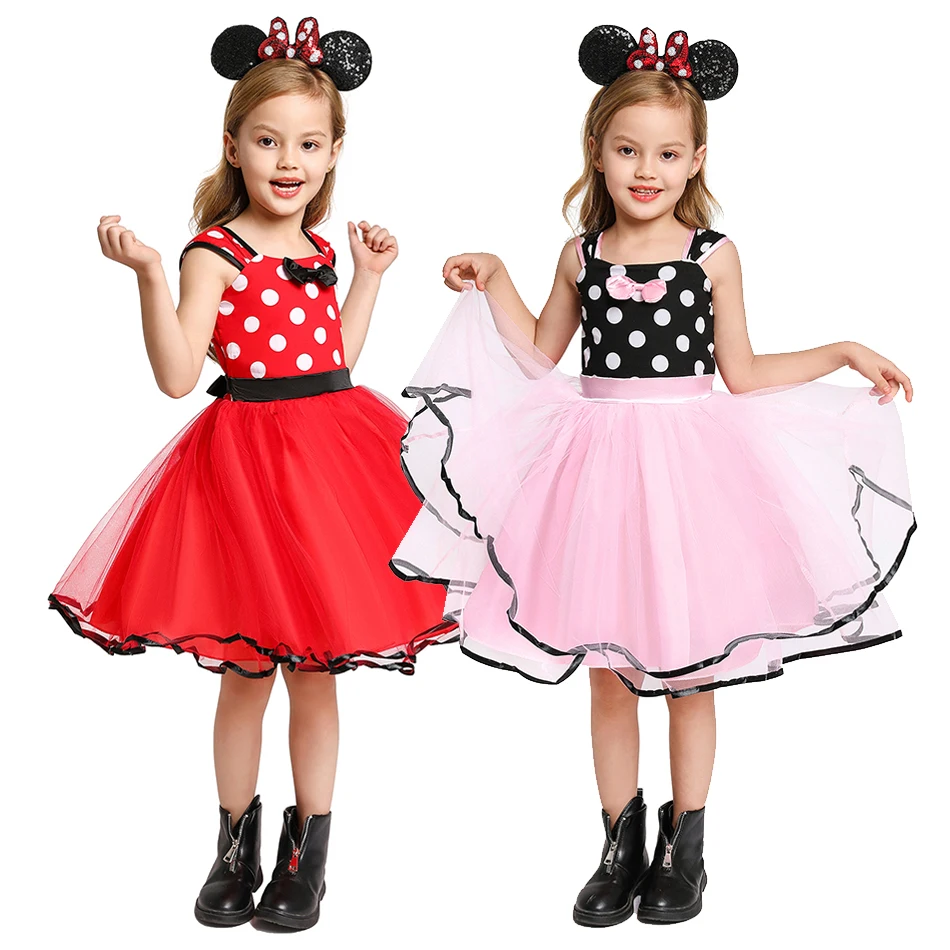 Fancy Kids Dress for Girls topolino Cosplay Dress Up Kid Costume Baby Girls  abbigliamento per bambini 2 6T Wear| | - AliExpress