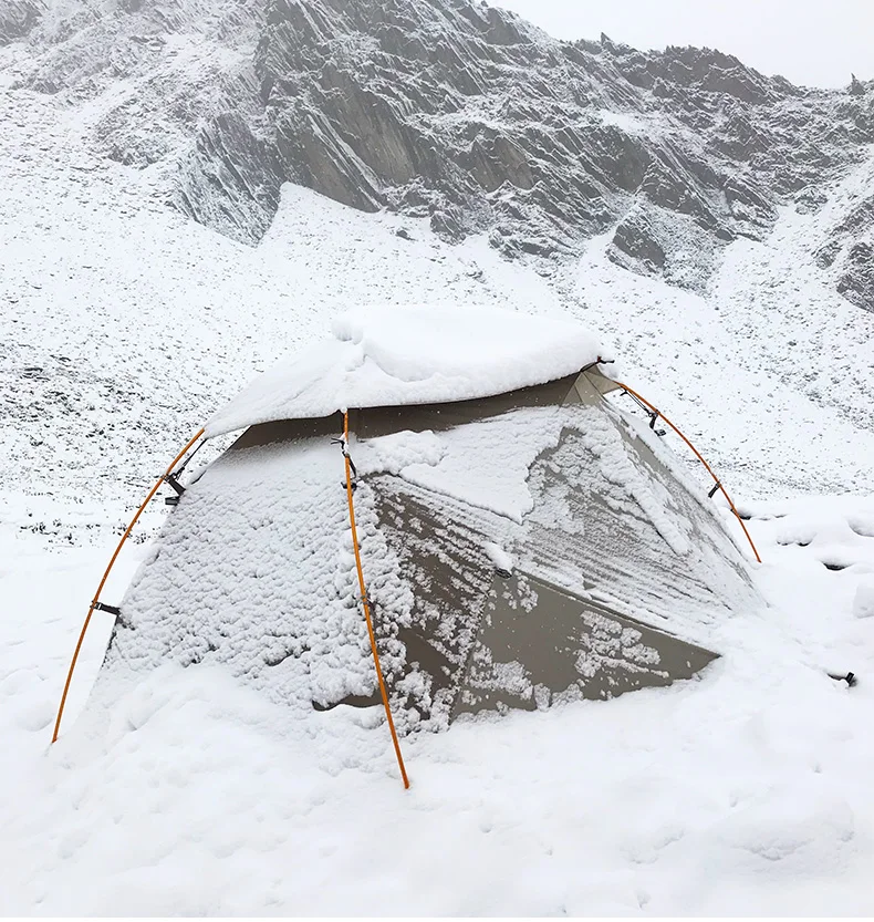 Naturehike Nebula 2 человека 20D нейлоновое силиконовое покрытие водонепроницаемый альпинизмом палатка сверхлегкий горный кемпинг палатки X Крест Бар
