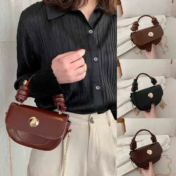 

Ladies Retro Handbag 2020 Spring New Shoulder Messenger Bag Fashionable Wild Bag Bolsa Feminina De Ombro Grande#G30