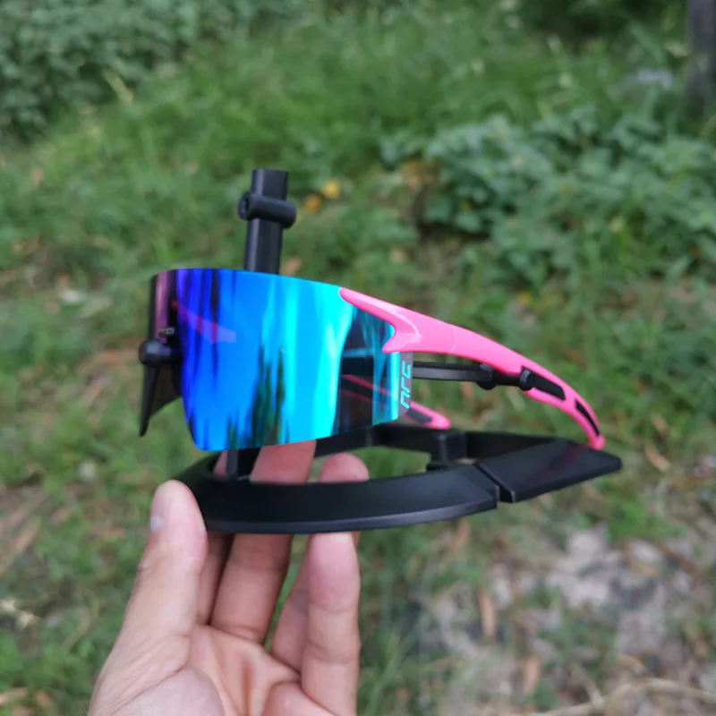new Photochromic cycling glasses adjustable 3 lens road bike sunglasses women outdoor goggle sport bicycle eyewear accessories