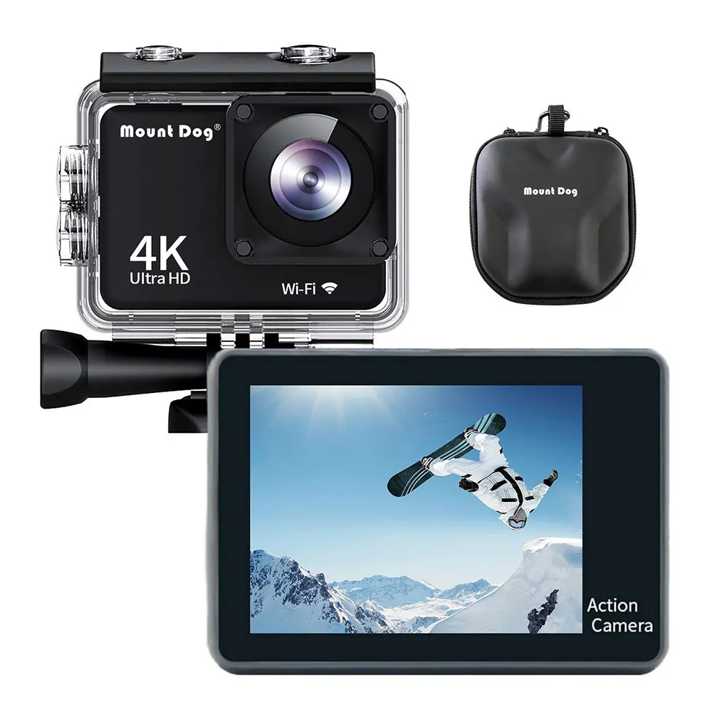 Водонепроницаемая экшн камера 2 0 &quotHD 4K Спортивная видеокамера с Wi Fi и