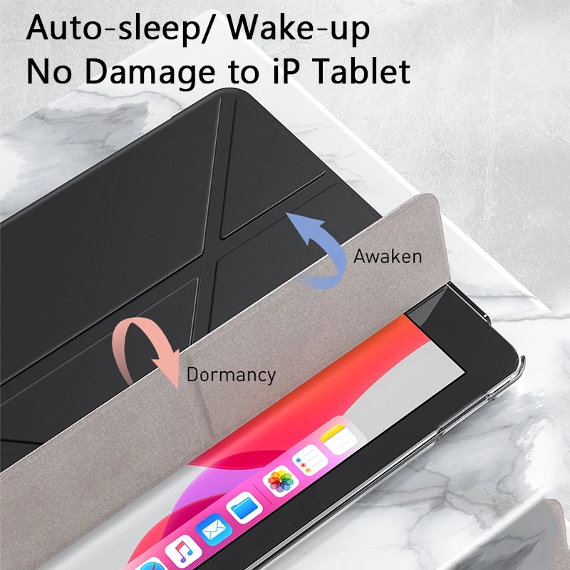 Умный чехол Baseus для iPad 10,2 дюймов 7-го поколения, легкий Чехол-подставка для iPad 10,2 дюймов, автоматическая защита от сна