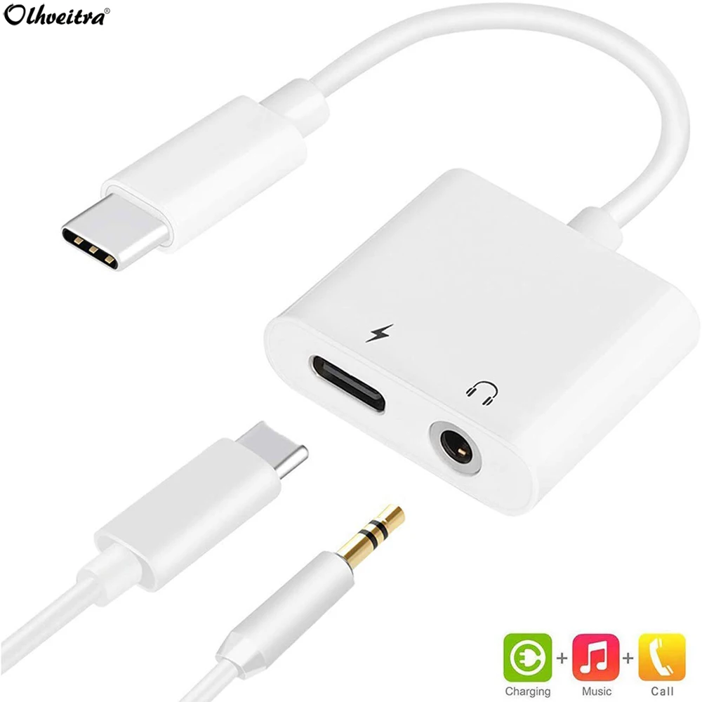 Купить Cherie Type c 3.5mm Splitter Earphone Charging Connector For Samsung Xiaomi Huawei Oneplus 3.5 Jack Aux Audio Headphone Adapter  Мобильные | Phone Adapters  Converters (4000326982185)