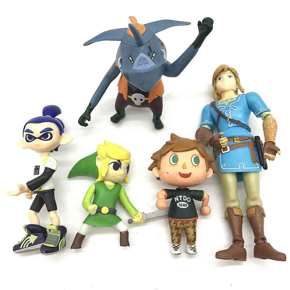 ゼルダの伝説 ブレス オブ ザ ワイルド アクションフィギュア リンク 輸入品 ゼルダの伝説 ブレス オブ ザ ワイルド リンク 4インチ