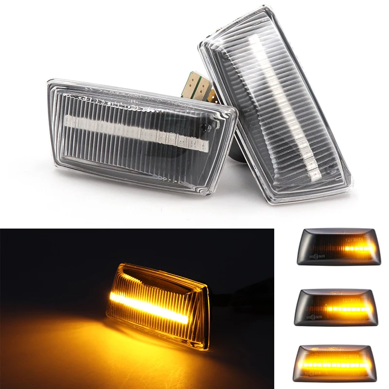 

Niscarda Car LED Dynamic Flowing Turn Signal Side Marker Light For Opel Insignia Astra H Zafira B Corsa Chevrolet Cruze