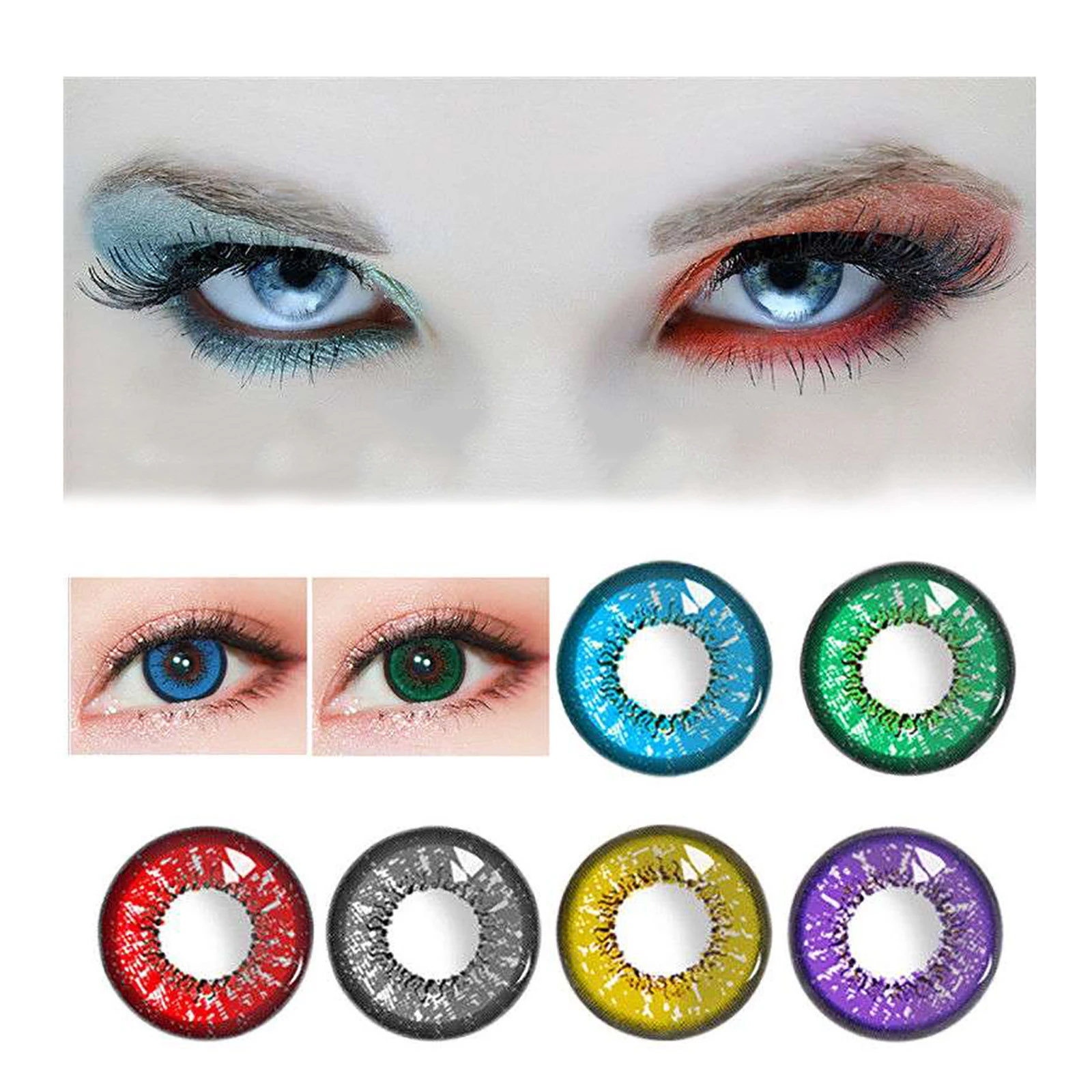 Lentillas De Colores Para Disfraces