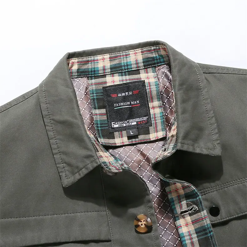 2019 Men Jackets Clothing Coats Casual Suit Jacket Men Coats Quality Cotton Male Jacket Outwears Autumn Brand MuLS Plus Size 5XL 07