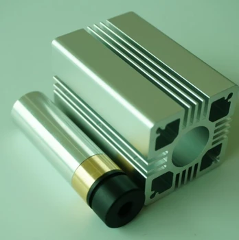

NUBM08 red green blue high power DIY module hardware components / adjustable focus laser 40*40mm aluminum heat sink
