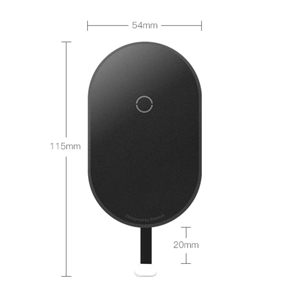 Qi Беспроводное зарядное устройство приемник зарядное устройство с ресивером Pad Coil для iphone samsung huawei Xiao mi для Android mi cro usb type C
