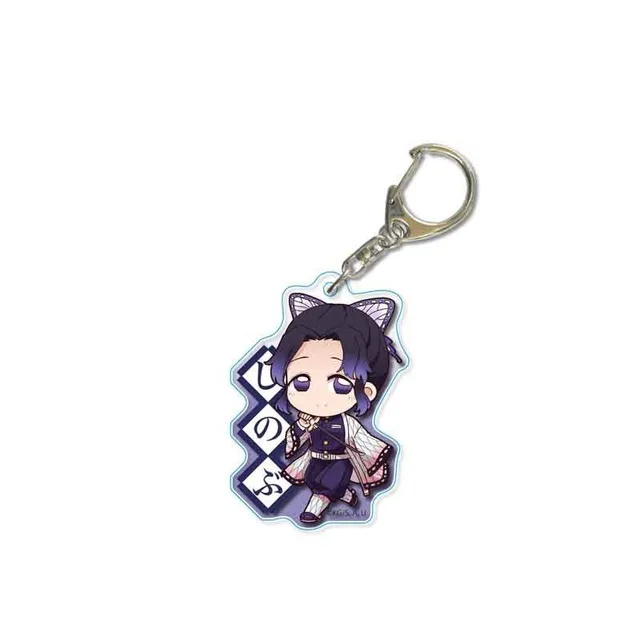 Игрушка брелок с подвеской в виде демона Kimetsu No Yaiba Figure Kochou Shinobu Rengoku Kyoujurou Uzui Tengen