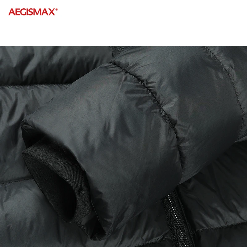 White Goose Down Puffer Jacket Coat 