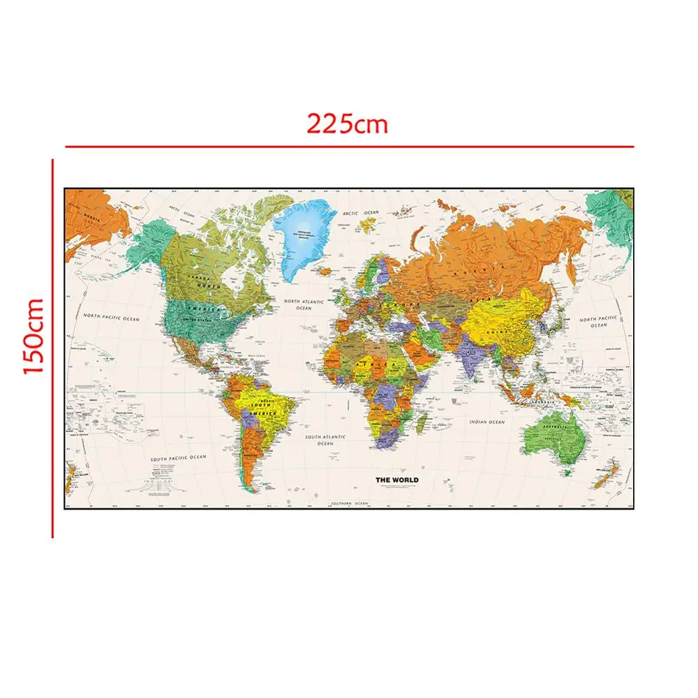 150x225cm Posters and Prints The World 2011 World Map Canvas Paintings Wall Art Pictures office Living Room Home Decor 150x225cm Posters and Prints The World 2011 World Map Canvas Paintings Wall Art Pictures office Living Room Home Decor