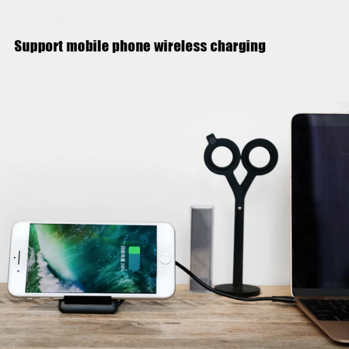 Multi-Function Wireless Charger Card Portable Holder Charging for Mobile Phone IJS998