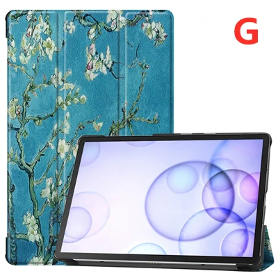 G Магнитный чехол для планшета для Samsung Galaxy Tab S6 10,5 дюймов T860 T865 смарт Высокое качество кожаный чехол S30 - Цвет: G