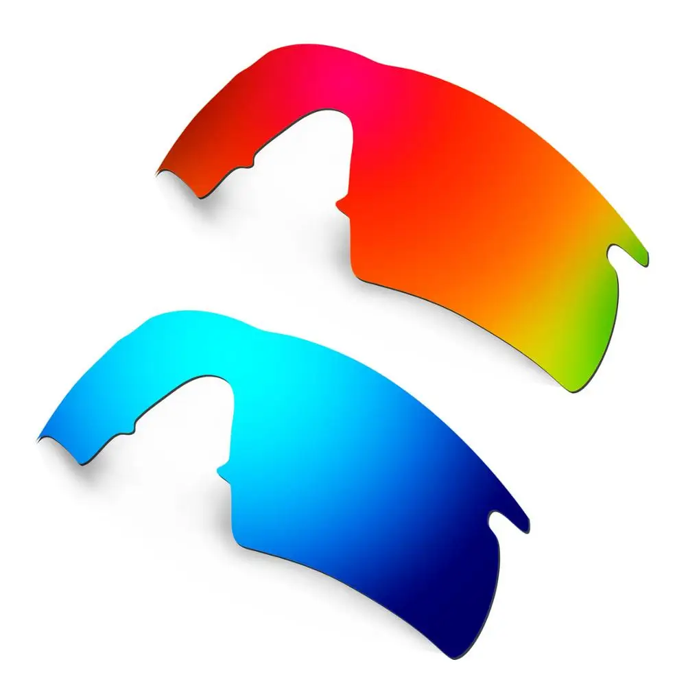 

Поляризованные Сменные линзы HKUCO, красные/синие, 2 пары, для M очки, с гибридной оправой, увеличивает четкость