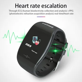 

New Big Screen Smart Watch Heart Rate Sphygmomanometer IP67 Waterproof Health Monitoring Calorie Counter Sports Smart Watch