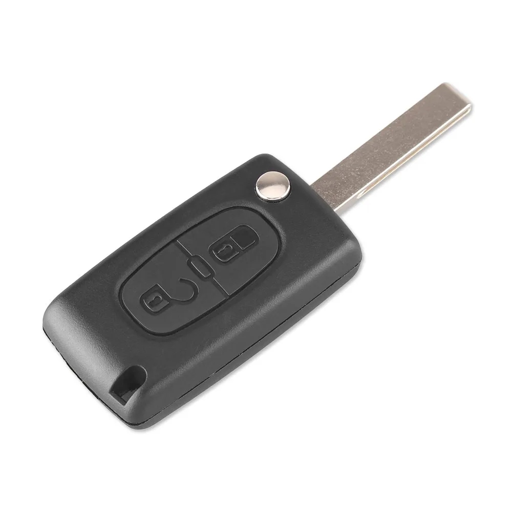 KEYYOU 2 кнопки дистанционного ключа автомобиля 433 МГц PCF7941 ID46 чип для peugeot 207 307 308 407 807 Fob HU83 лезвие CE0523 дистанционный Автомобильный ключ