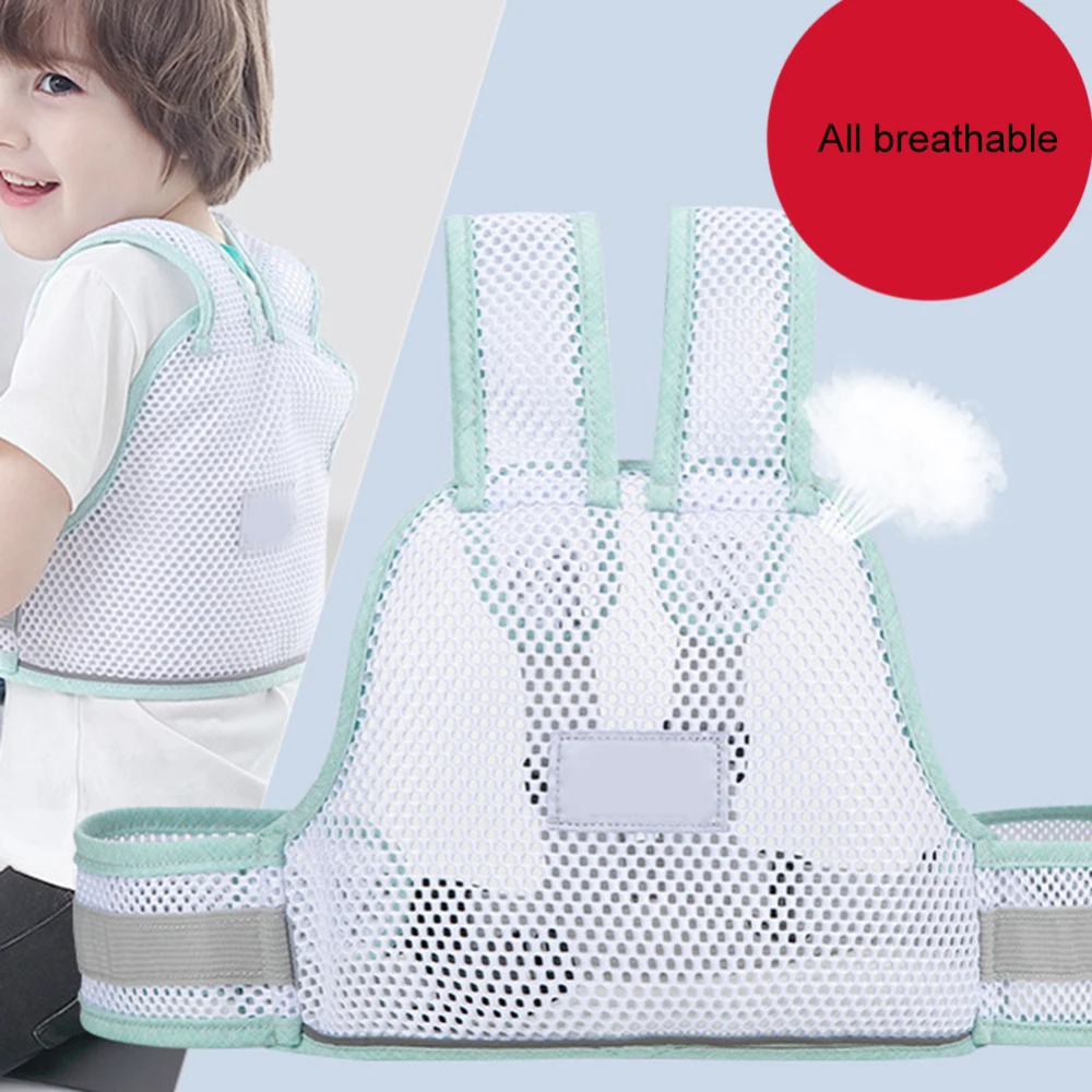 Детский Регулируемый ремень безопасности Электрический Безопасный сетчатый ремень для детей мотоцикл велосипед безопасности дышащий ремень