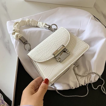 

Super Mini PU Leather Crossbody Bags For Women 2020 Simple Shoulder Handbags Female Cross Body Bag Lipstick Purses