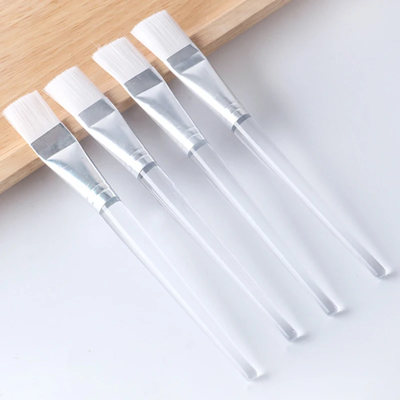 

1-3Pcs Professional Facial Mask Brush Mask Mud Mixing Brush Skin Care Cosmetic Foundation Transparent Makeup Brushes Tools