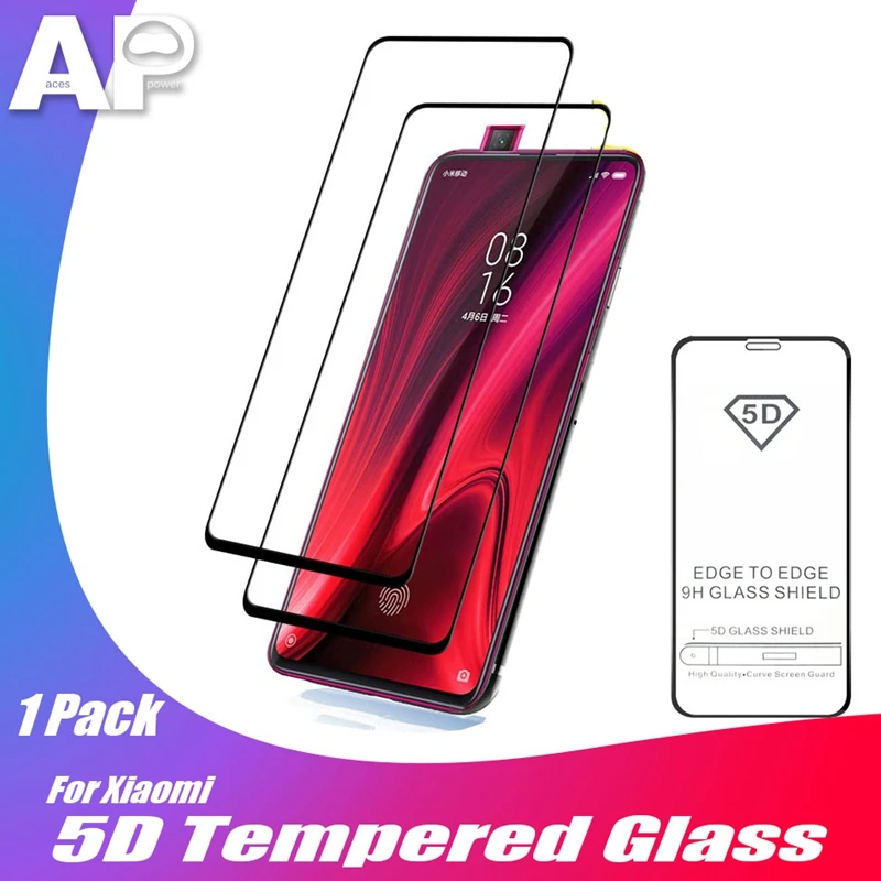 

Acespower Screen Protector Glass For Xiaomi Redmi Note 4 4X 5 5A 6 K20 PRO 9 9X GO PLAY Pocophone F1 Full Cover Tempered Glass