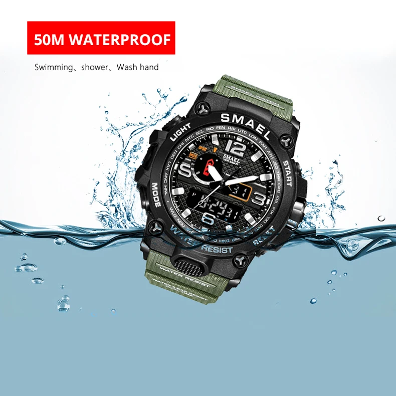 duplo exército masculino à prova dwaterproof água