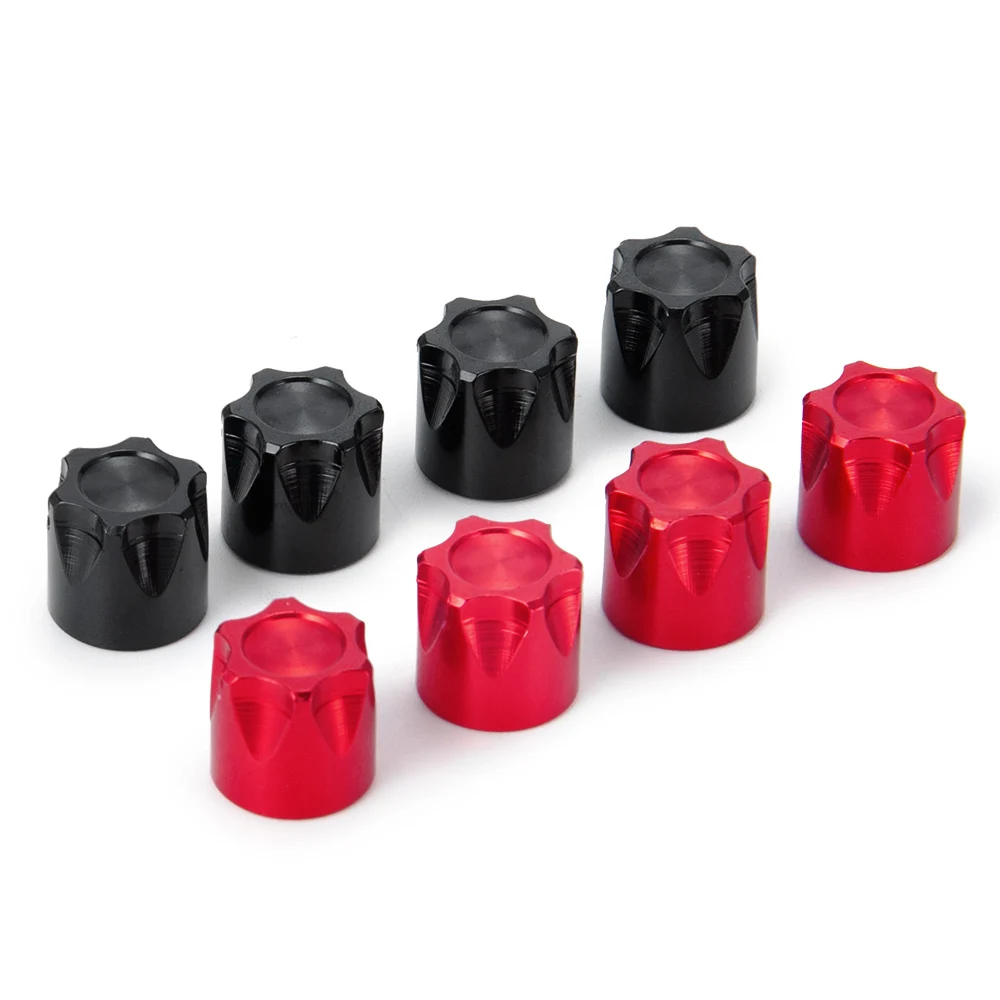 

4PCS Aluminium RC Car Wheel Rim Center Cap M4 Nut for 1/10 RC Crawler Traxxas TRX4 Axial SCX10 90046 D90 Tamiya