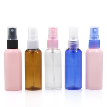 

Clear Pink Brown Transparent Empty Spray Bottles 30ml/50ml/100ml Plastic Mini Refillable Container Cosmetic Containers in Pocket