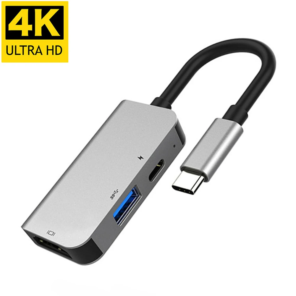 USB-разветвитель 4K 30 Гц USB 3 0 с поддержкой макс. PD 87 Вт | Компьютеры и офис