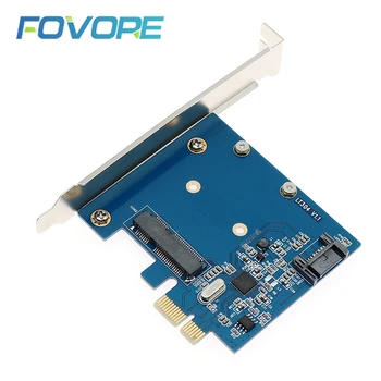 

mSATA SATA to PCIe Converter SATA 3 0 III mSATA PCIe Converter Card SATA3.0 PCIe PCI express Adapter Card support nas