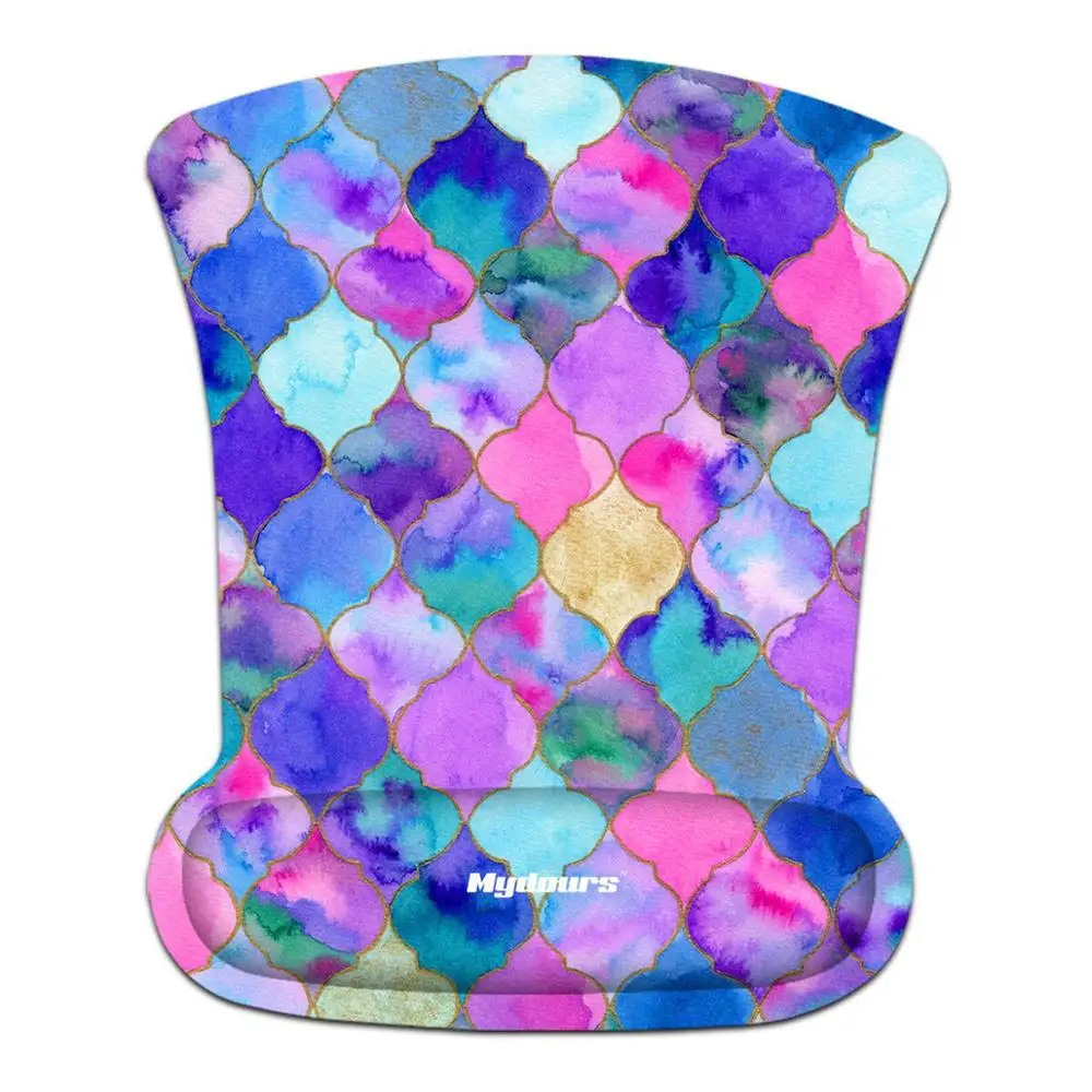 

Game Mouse Pad Soft Mouse Pad with Wrist Rest Support Mat for Gaming PC Laptop for Mac gaming mouse pad