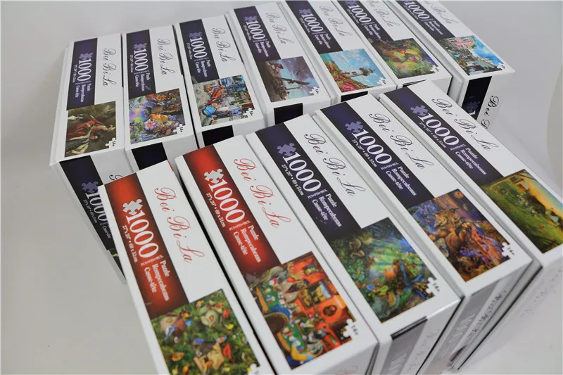 Jigsaw Puzzles 1000 Piece for Adults Creative Painting Puzzle Toy Home Decor Unique Gift