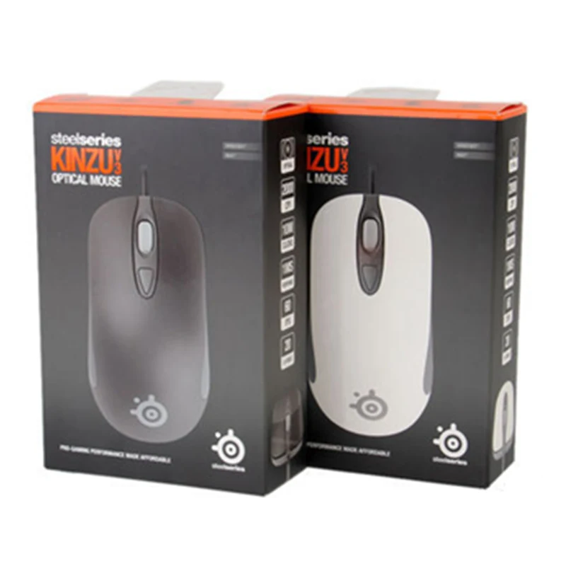 Оригинальная оптическая игровая мышь Steelseries Kinzu V3 2000DPI USB Проводная Бесплатная