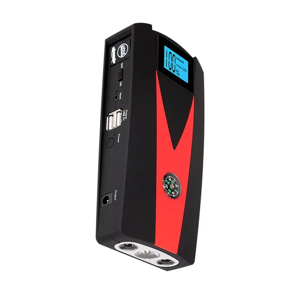 Портативный 12V автомобиль Перейти темы Booster Usb Батарея Зарядное устройство экстренного Зарядное устройство Мощность банк водить автомобиль для устройство для запуска