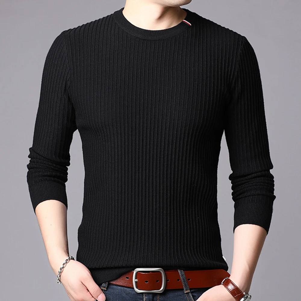 

Spring Autumn Men Wool Pullovers New Fashion Comfortable Solid Color Pullover Sweater Man Sweaters Pullover Free Shipping MZM064