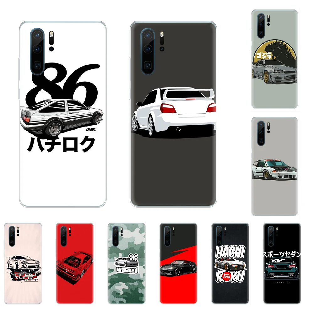 DInitial D Tau man chi AE86 чехол для телефона Huawei P8 P9 P10 P20 P30 Pro Lite smart Z 2017 2019 | Мобильные