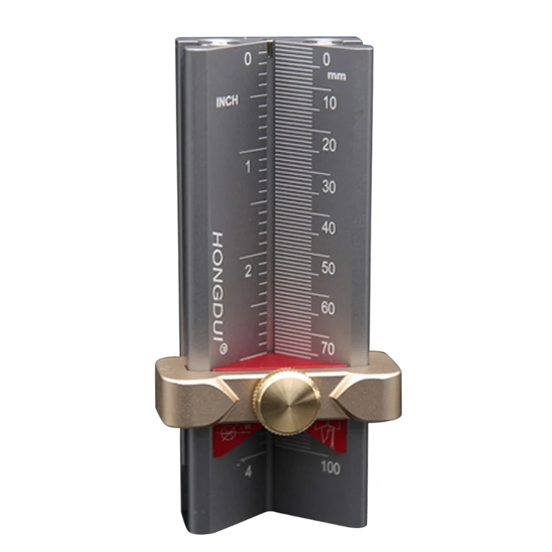 Multifunctional Woodworking Tools Height Gauge Limit Ring Installation Aid Drill Angle Measurer