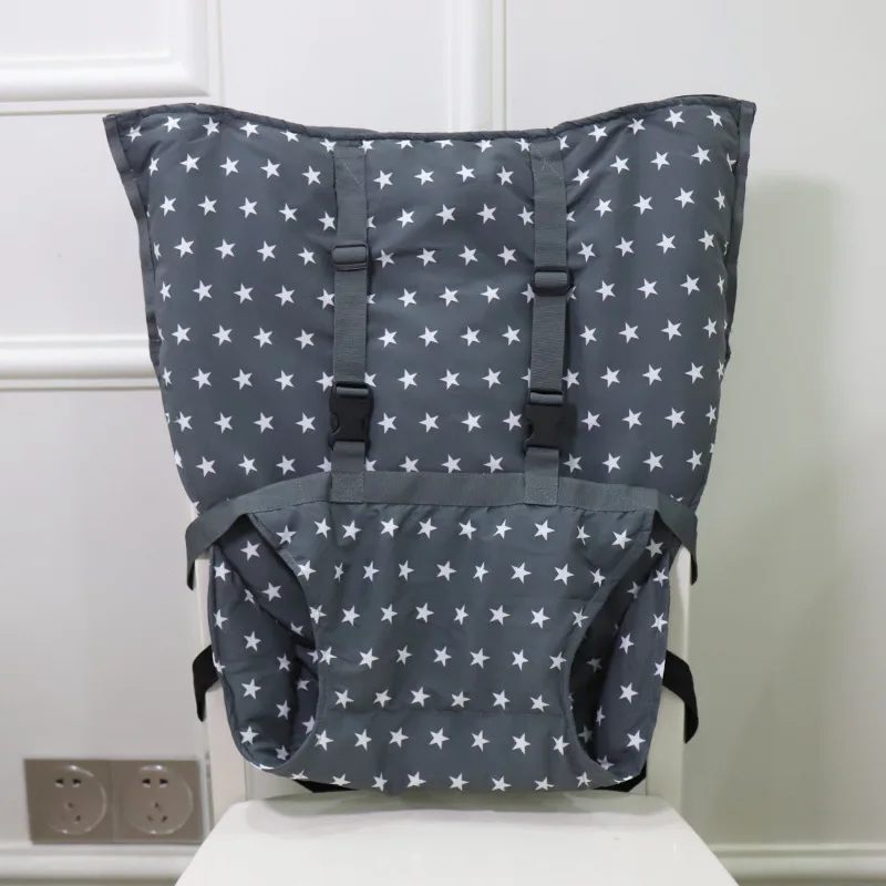 Children Booster Seats Portable Baby Seat Foldable with Strap Belt