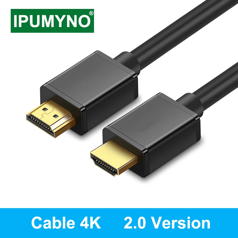 HDMI кабель 2 0 4K 60HZ папа-папа Aux для Apple Xiaomi TV Box PS4 проектор ПК МОНИТОР ноутбук видео 4k