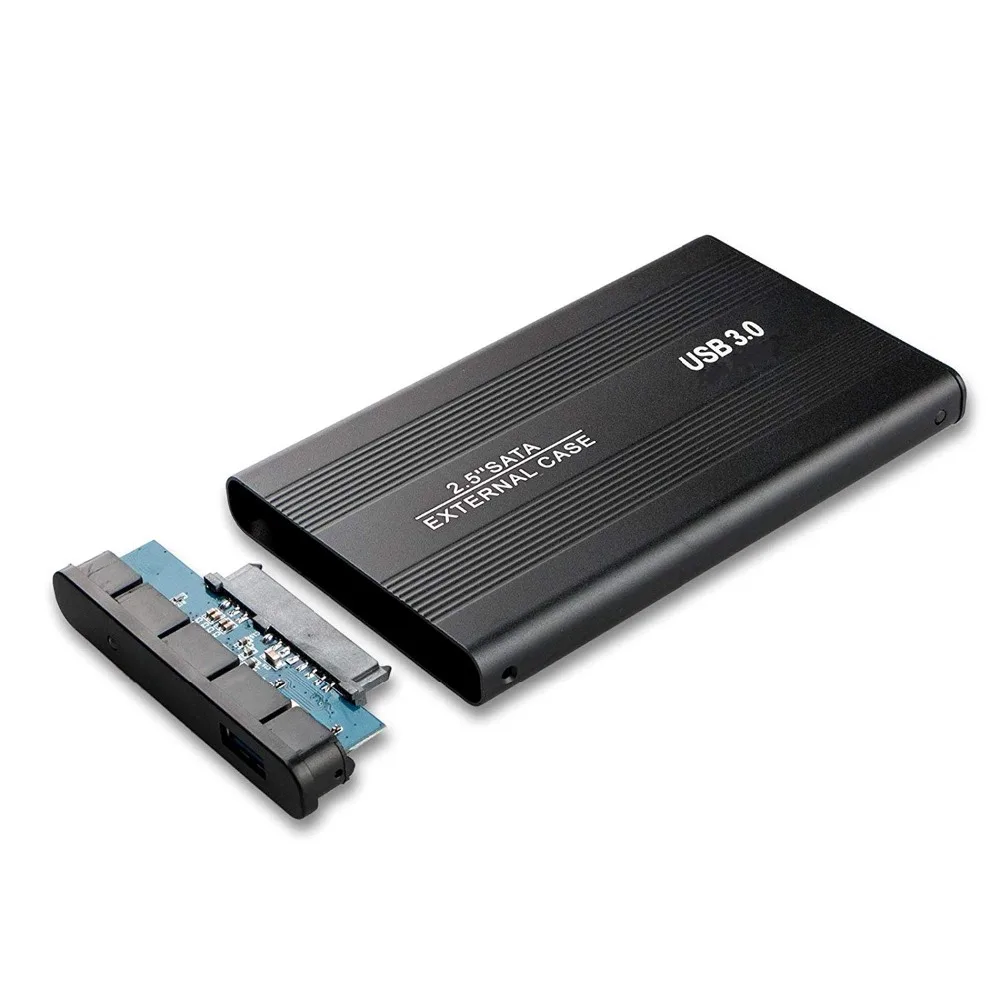 

Aluminum Alloy 2.5 Inch Notebook SATA HDD Case To Sata USB 3.0 SSD HD Hard Drive Disk External Storage Enclosure Box Cover