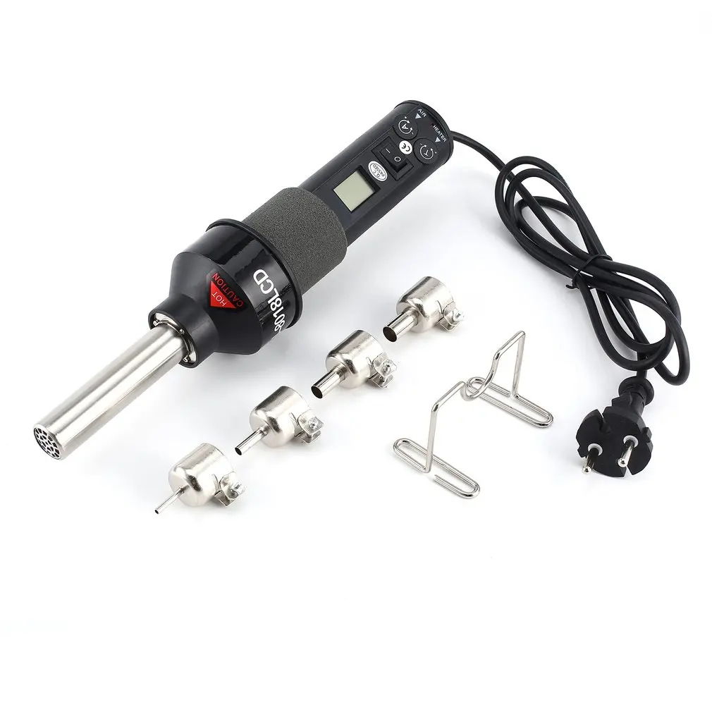 

450W 220V Digital Soldering Iron Desoldering Hot Air Gun Portable Temperature-controlled Electronic Power Tool DIY Heat Gun