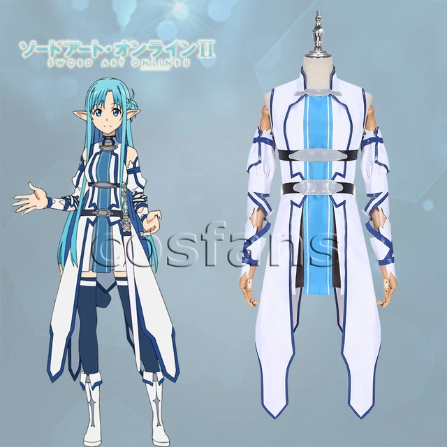 Sao Sword Art Online Yuuki Asuna Unisex Cosplay