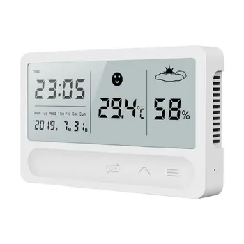 

Digital Thermometer Hygrometer High Sensitivity Large LCD Display Indoor Tempera