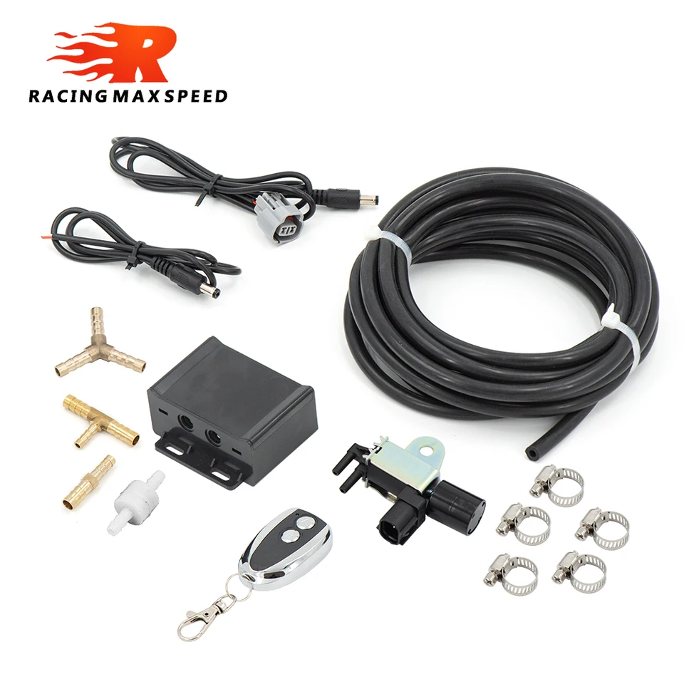 Kit Controller Valvola Di Scarico Wireless Con Telecomando – Plastica E Metallo, Batterie CR2025, Per Auto