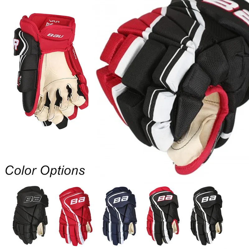 Хоккейные перчатки Vpor 1X Floorball Lite PRO Style для пожилых Хоккей Hokej ijshockey Защитная