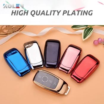 TPU PC Auto Chiave A Distanza Della Copertura Della Cassa Fob Per Mercedes Benz E Classe S 2017 2018 A220 W213 E200 e300 E220 E63S GLE 350 E43 4MATIC AMG 2 TPU PC Auto Chiave A Distanza Della Copertura Della Cassa Fob Per Mercedes Benz E Classe S 2017 2018 A220 W213 E200 e300 E220 E63S GLE 350 E43 4MATIC AMG - TPU PC Auto Chiave A Distanza Della Copertura Della Cassa Fob Per Mercedes Benz E