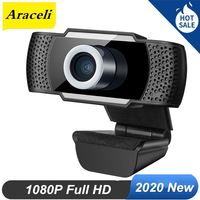 Araceli Full HD 1080P 30 кадров в секунду USB веб камера Встроенный микрофон с автофокусом