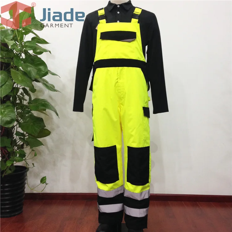Jiade для взрослых высокая видимость зимний комбинезон мужские рабочие